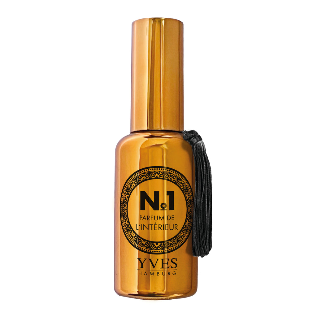 YVES No.1 Duftöl – Sinnlich, vegan & bio aus Marrakech. Ideal für Diffuser, Duftlampen & Badezusätze. Mit Kamille, Rose, Sandelholz & Amber. 50 ml Pipette.