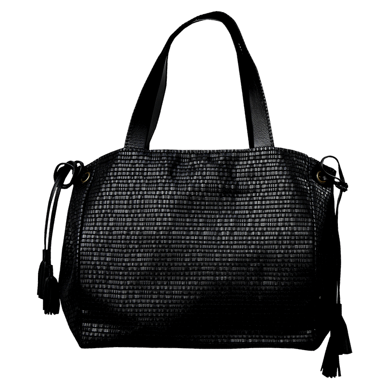 YVES Hamburg VALERIE shopping bag color black pepper